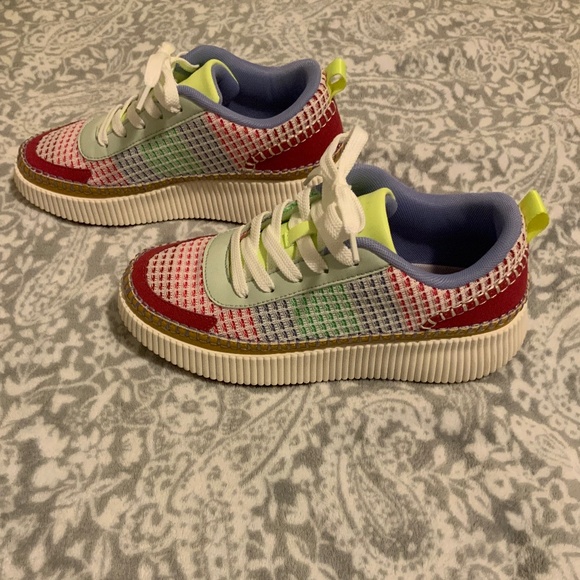 Berness Multi-Colored Sneakers - Women’s Size 10 - Picture 1 of 6